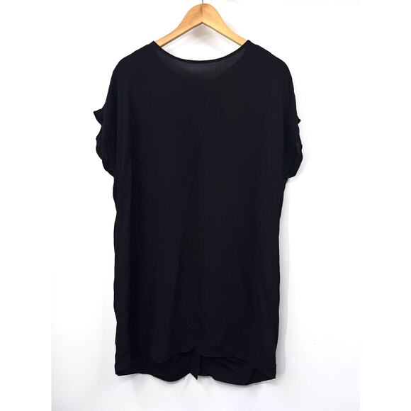 Madewell Dress Womens Crewneck Button Back Easy Dress Short Sleeve Mini Size M - Picture 3 of 8